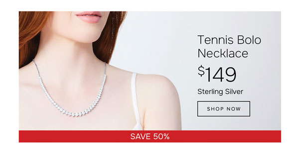 Tennis Bolo Necklace