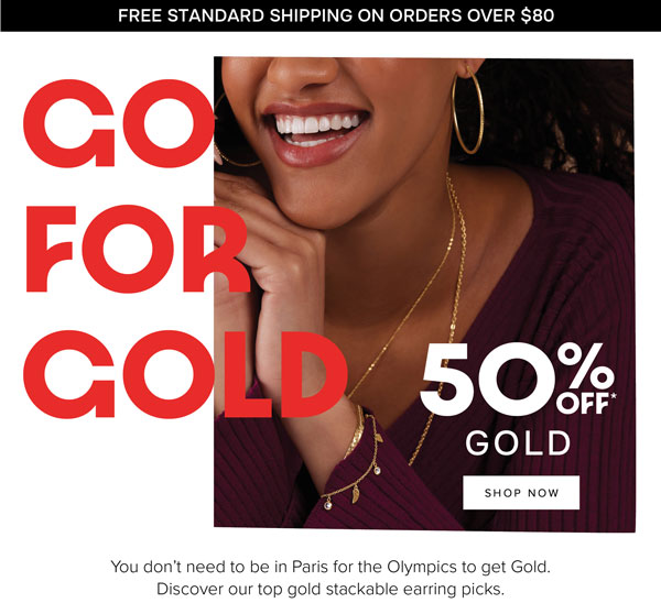 50% off gold