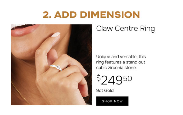 Claw centre ring