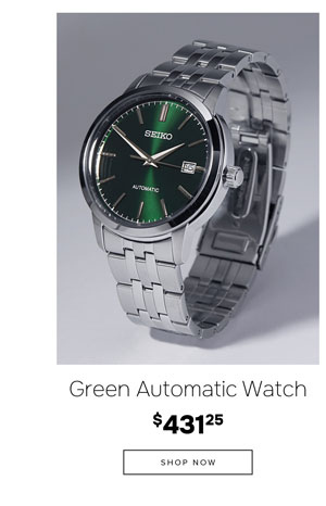 Green Automatic Watch