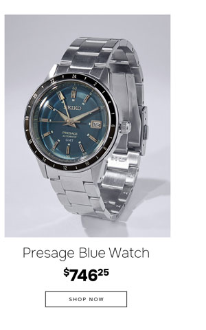 Presage blue watch