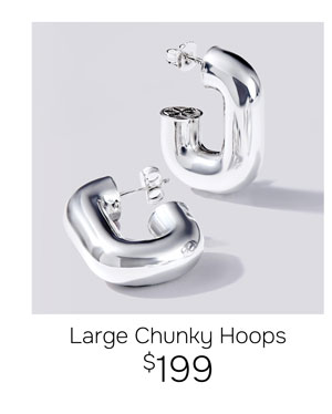 Large Chunky Hoops