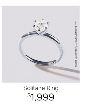 1.00ct Laboratory Grown Diamond Solitaire Ring