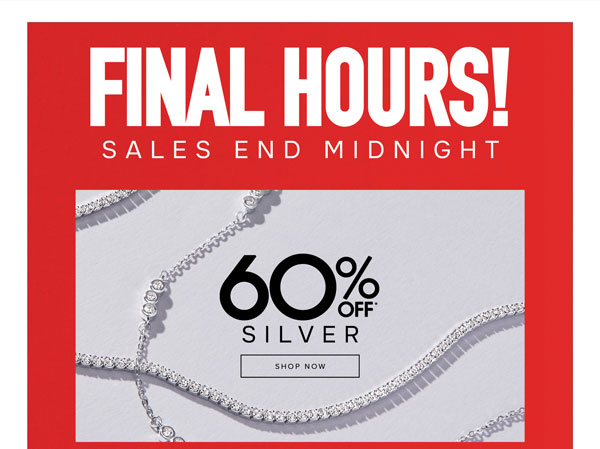 60% off silver