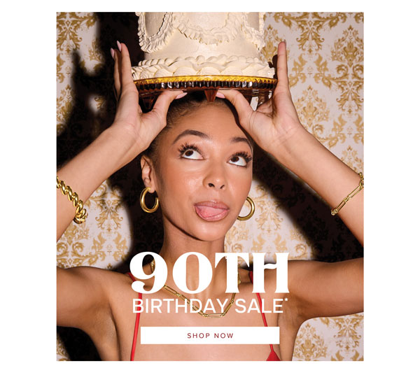 90th birthday sale