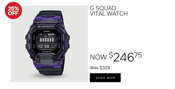 G Squad vital watch