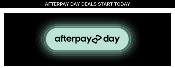 Afterpay day deals