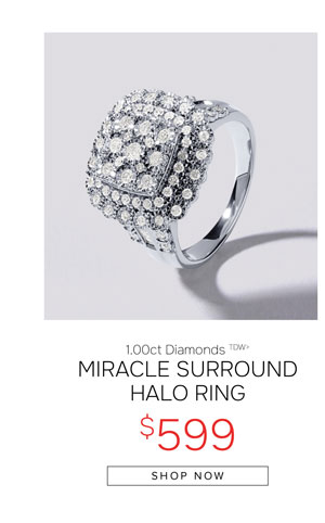 Miracle halo ring