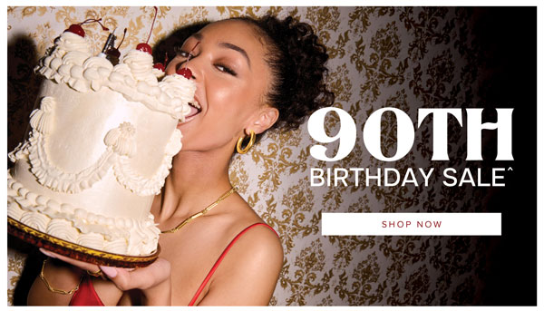 90th Birthday Sale