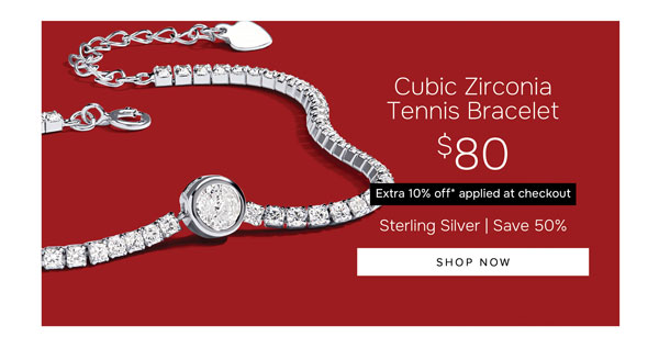 Cubic Zirconia Tennis Bracelet