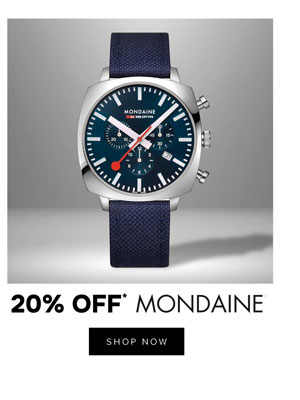 20% off Mondaine