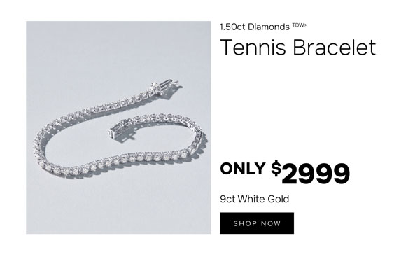 Diamond tennis bracelet