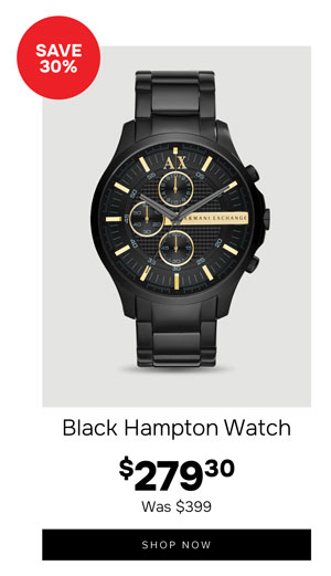 Black Hampton Watch