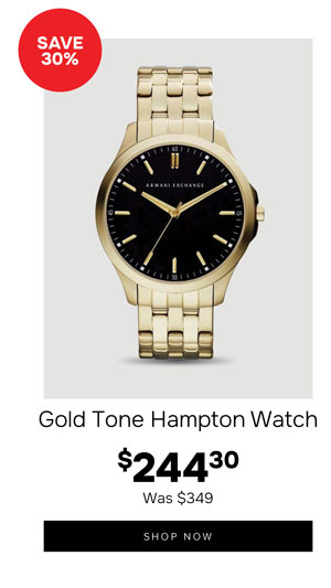 Gold Tone Hampton Watch