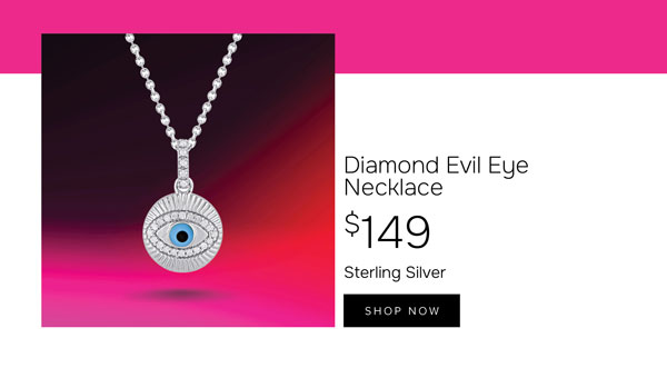 Evil eye necklace