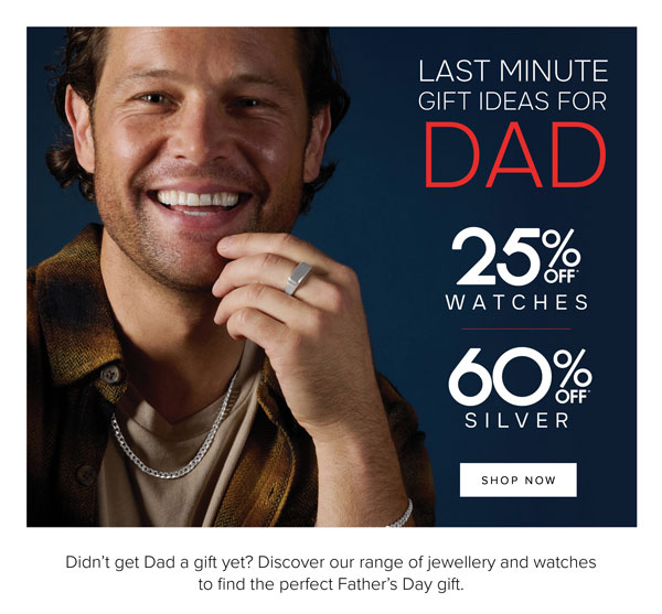 Last minute gift ideas for Dad