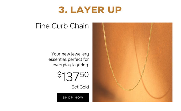 Fine Curb Chain Necklace